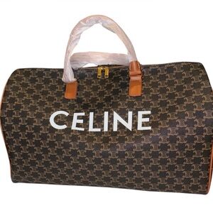 🔥 $200 SALE Fashion Lux Brown Monogram Duffel Bag